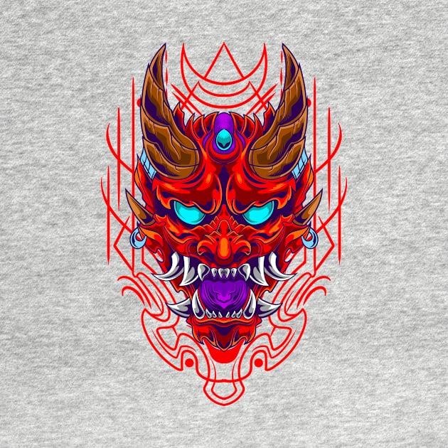 Hannya Mask 05 by Harrisaputra